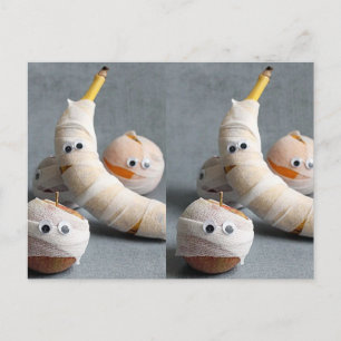 ****LA CARTE POSTALE MUMMY GANG HALLOWEEN***