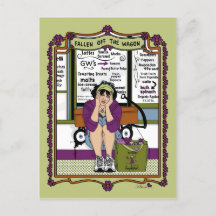 La Carte Postale Wagon_A_ Est Tombée