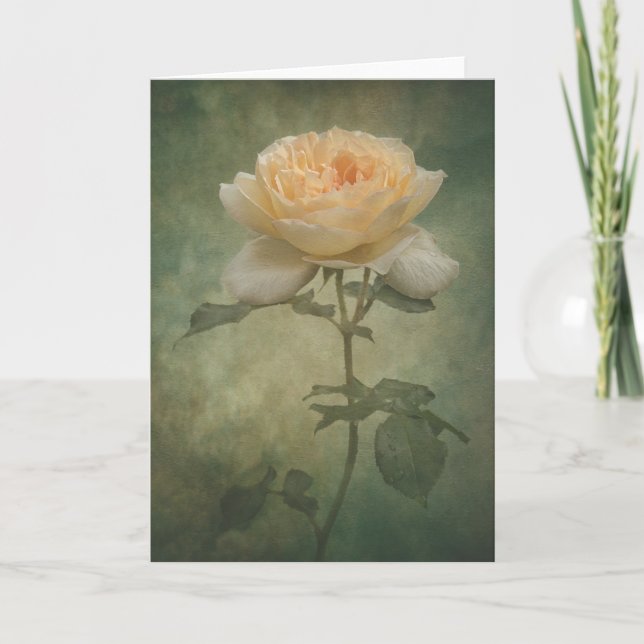 La carte rose unique (Devant)