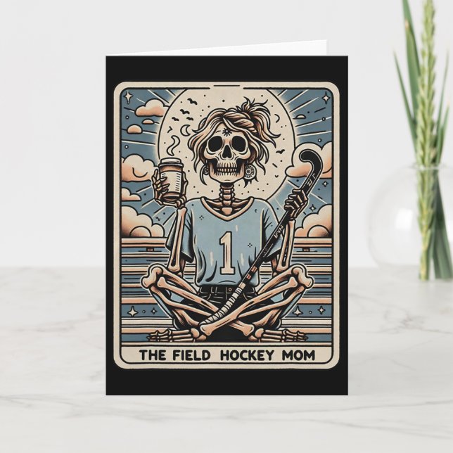 La carte tarot de la mère de hockey sur gazon  (Devant)