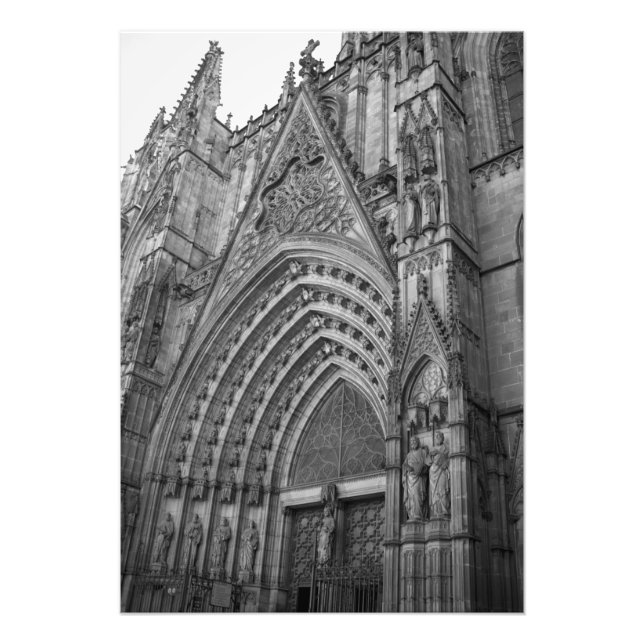 La Catedral Photo Print (Barcelone, Espagne) (Devant)