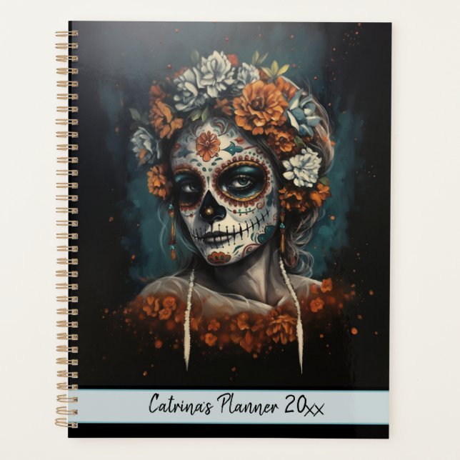 La Catrina Esprit Éternel Dia de los Muertos (Devant)