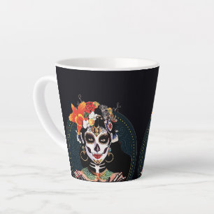 LA CATRINA Halloween Café noir Mug