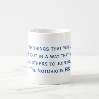La célèbre citation de RBG Mug