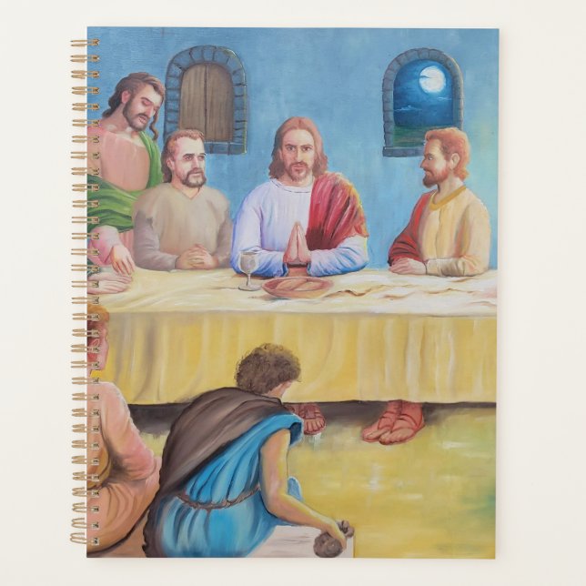 La Cène : Jésus et les disciples (Devant)