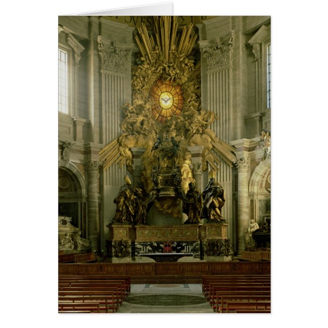 La chaise de St Peter, 1665 (Devant)