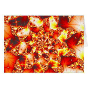 La chaleur réfringente - carte de fractale