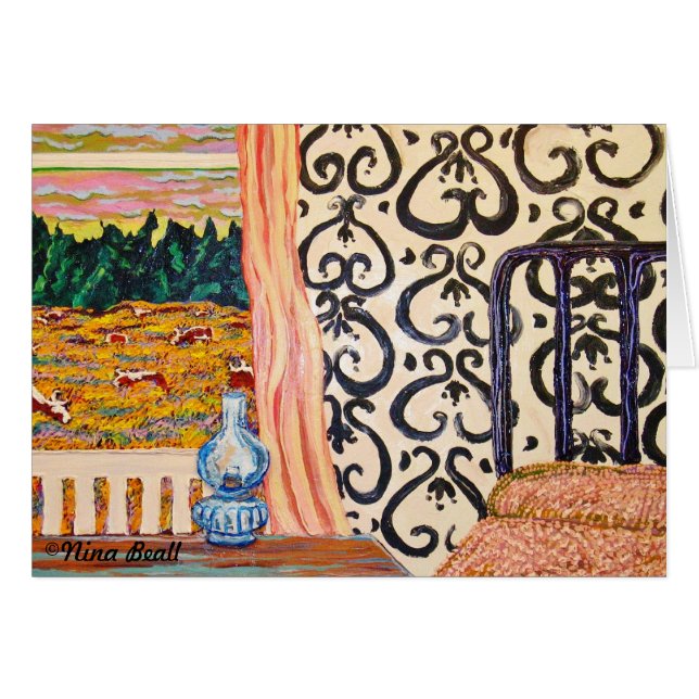 "La chambre à coucher occidentale " (Devant Horizontal)