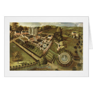 La Chambre et le jardin de Llanerch Hall,