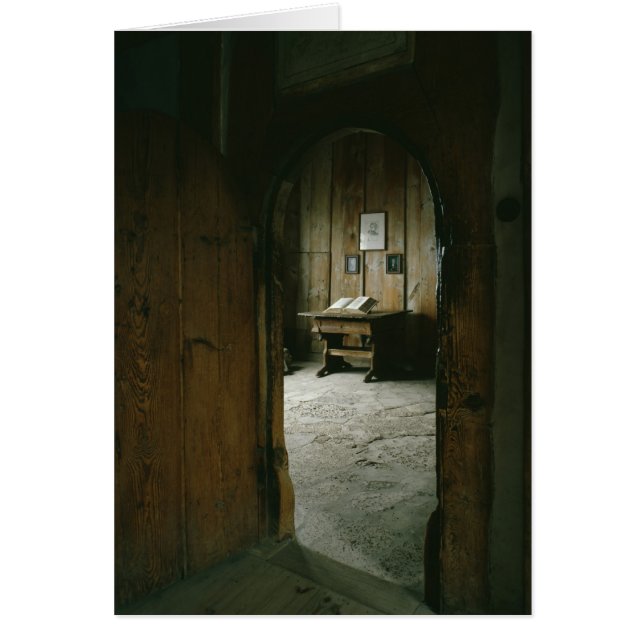 La chambre Luther dans le château de Wartburg (Devant)