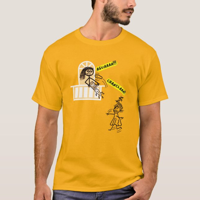 La Chancla Maman Stick Figure T-Shirt (Devant)