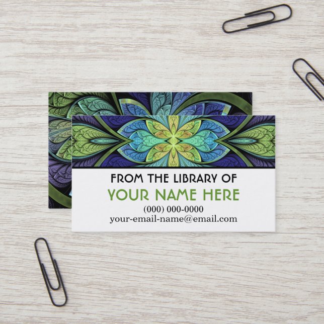 La Chanteuse IV Cartes de médias (Devant/Arrière en situation)