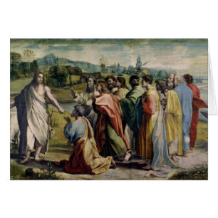 La charge du Christ à St Peter (bande dessinée