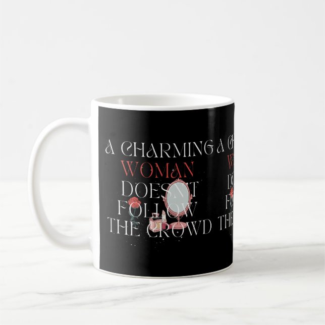 la charmante femme Mug (Gauche)