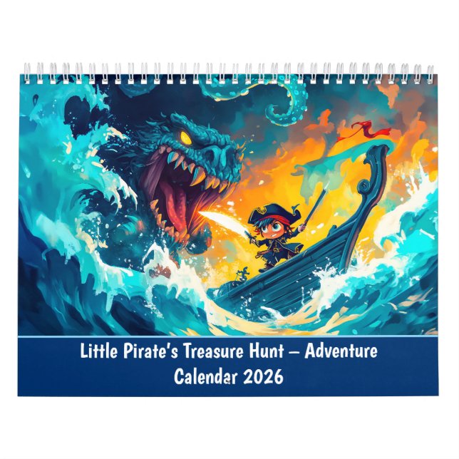La chasse au trésor du petit pirate – Calendrier d (Protection)