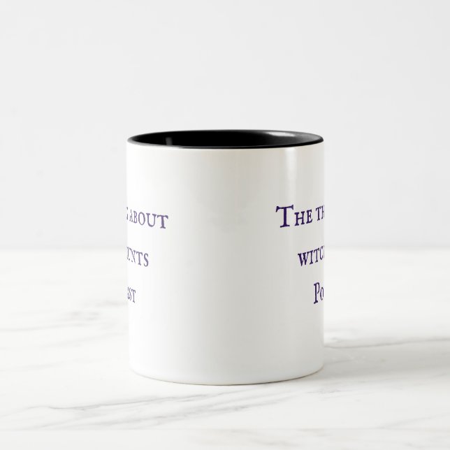 La Chasse Aux Sorcières Podcast Mug (Centre)