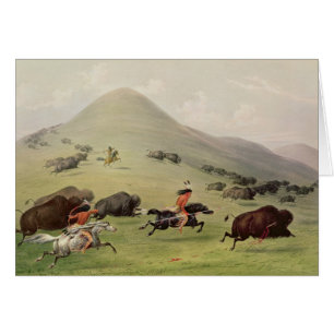 La chasse de Buffalo, c.1832