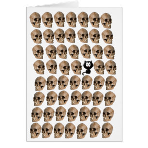 La Chatte au milieu des crânes