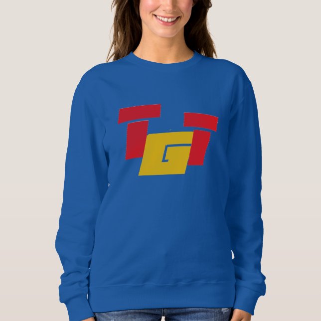 La chèvre propulse la Sweatshirt féminine (Devant)