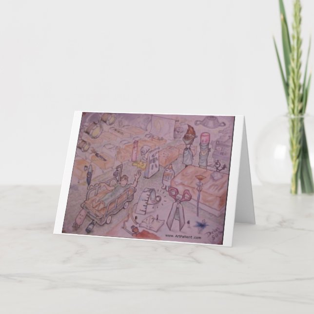 La chirurgie obtiennent la carte bonne (Devant)