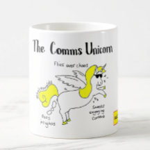 La chope Comms Unicorn