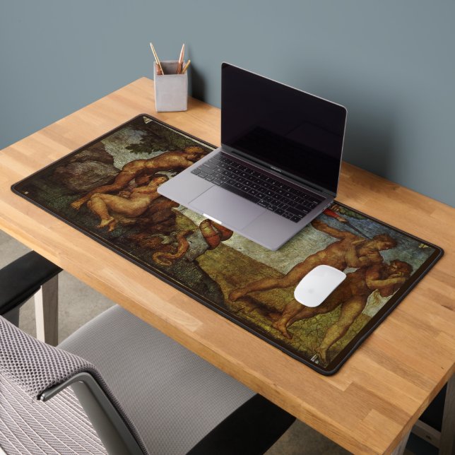 La chute et l'expulsion de Michel-Ange, jardin d'É (Bureau 2)