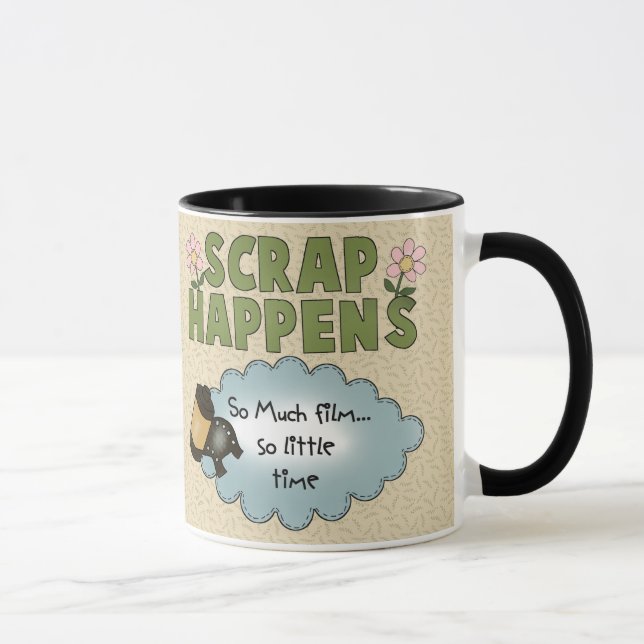La chute se produit tasse (Droite)