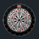 La Cible de flechettes originale 52 Card Poker Lif<br><div class="desc">Le tableau de bord parfait pour les amateurs de poker, de jeux de cartes et de jeux de société! Dispose d'un magnifique affichage de cartes de poker pour des jeux uniques. Parfait pour jouer aux fléchettes traditionnelles, faire de nouveaux jeux à vous, ou pour une exposition artistique. Entièrement personnalisable pour...</div>