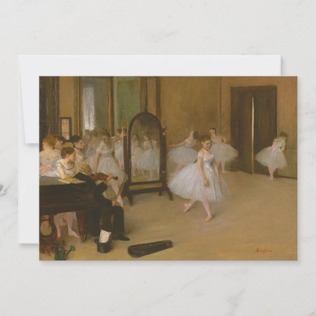 La Classe Danse | Edgar Degas (Devant)