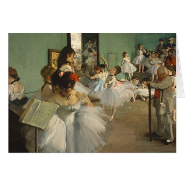 La Classe de danse. Edgar Degas (Devant horizontal)