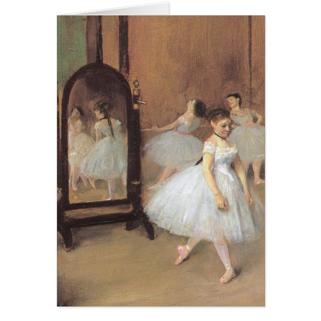 La Classe de danse par Edgar Degas, Ballet Vintage (Devant)