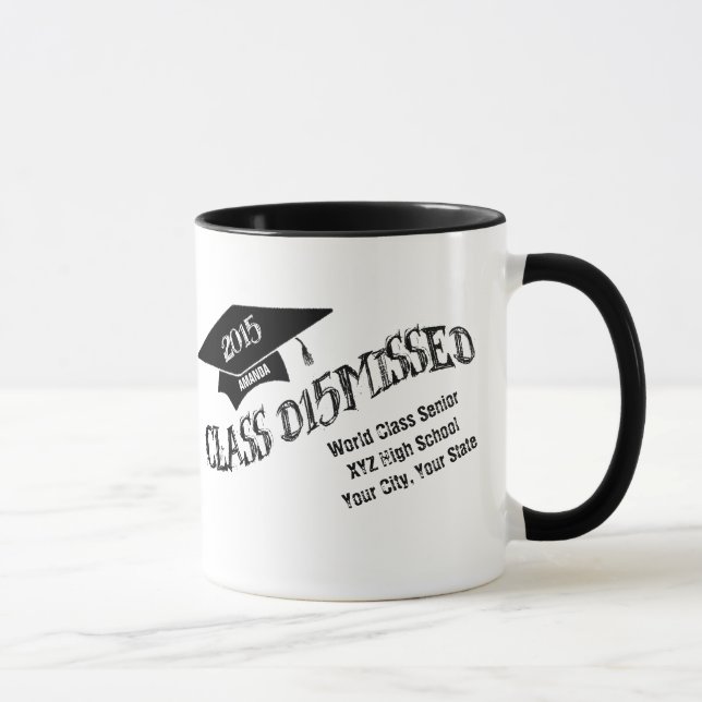 La classe personnalisée a écarté la tasse 2015 (Droite)