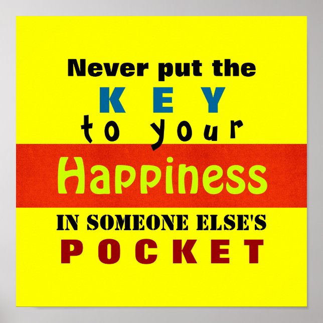 LA CLÉ ~ Affiche 12x12 (Options de toile) (Devant)