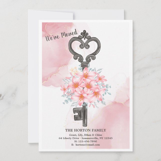 La clé du Faire-part (Devant)