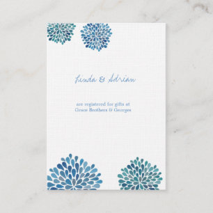 La clôture carde des cartes de mariage