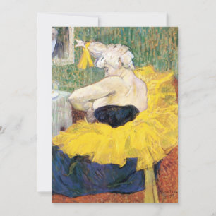 La Clownesse (Clown) Cha-U-Kao de Toulouse Lautrec