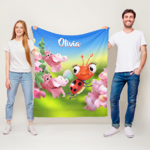 La coccinelle faite sur commande de la couverture