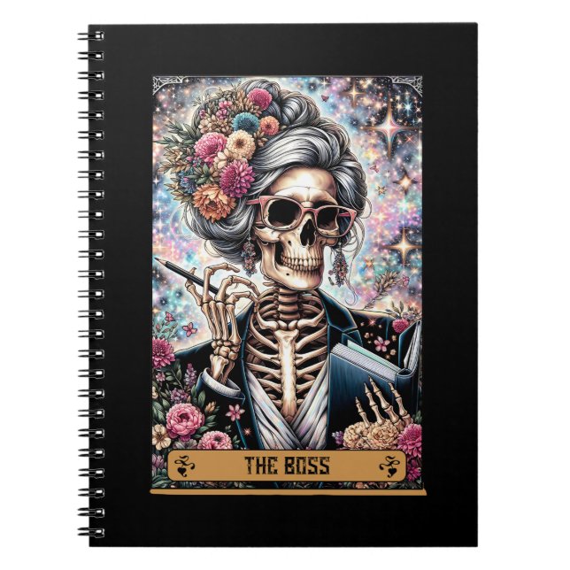 La collection de Carnets de la carte Boss Tarot (Devant)
