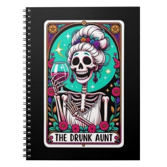 La collection de Carnets de la carte Tarot Tante D (Devant)
