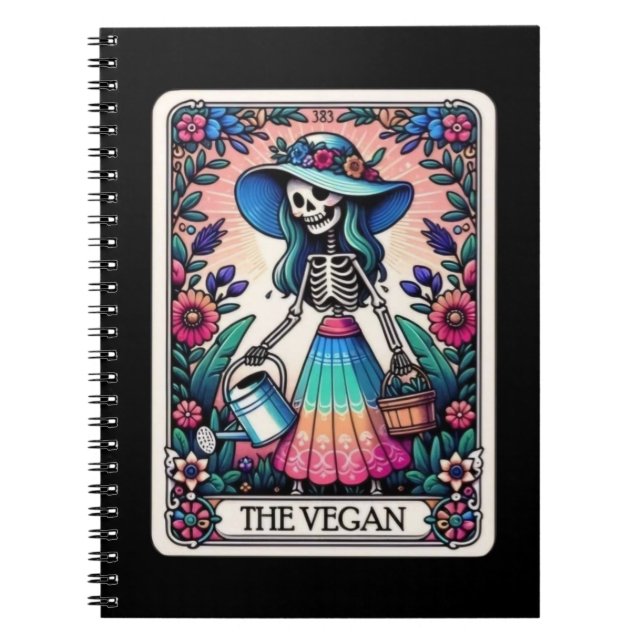 La collection de Carnets Vegan Tarot Card (Devant)