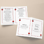 La collection de Mariages de cartes de jeu Monogra<br><div class="desc">Célébrez dans le style avec ces programmes de mariage élégants et très tendance. Ce design est facile à personnaliser avec votre libellé d'événement spécial et vos invités seront ravis de voir ces programmes fabuleux.</div>