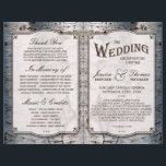 La collection de Mariages Rustic Silver Birch Tree<br><div class="desc">Collection de Mariages de bouleau d'argent rustique - Modèles de programme biplé AFFICHER LES ÉLÉMENTS CORRESPONDANTS POUR CETTE COLLECTION</div>