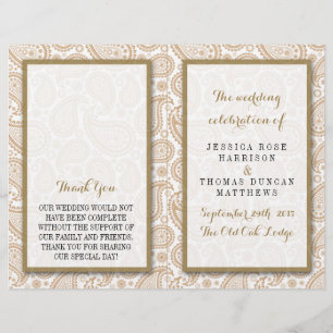 La collection Mariage moderne de Paisley - Brown