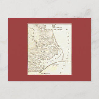 La colonie perdue de la carte postale Roanoak