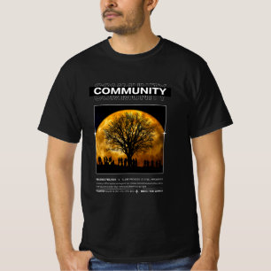 La communauté sous la lune - T-shirt Streetwear