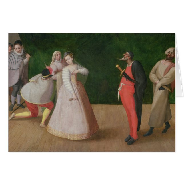 La compagnie de dell'Arte de Commedia (Devant horizontal)