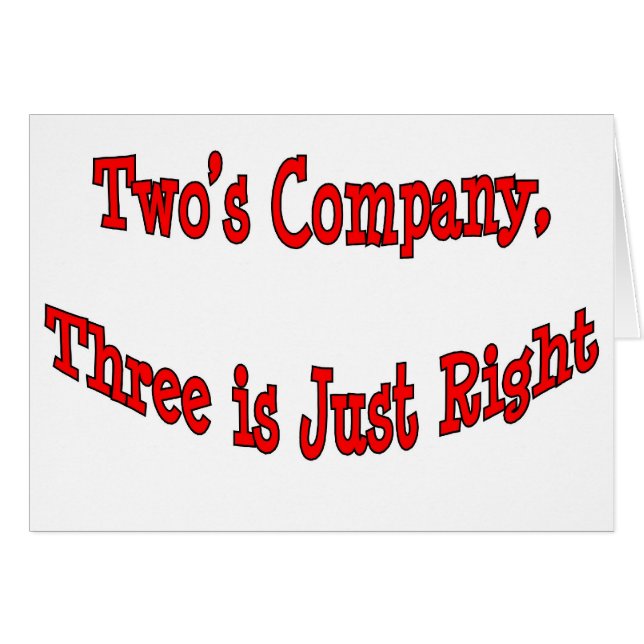 La compagnie de deux. (Devant horizontal)