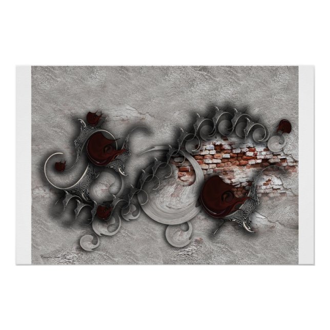 "La Compilation Perceptive", Poster brillant (Devant)