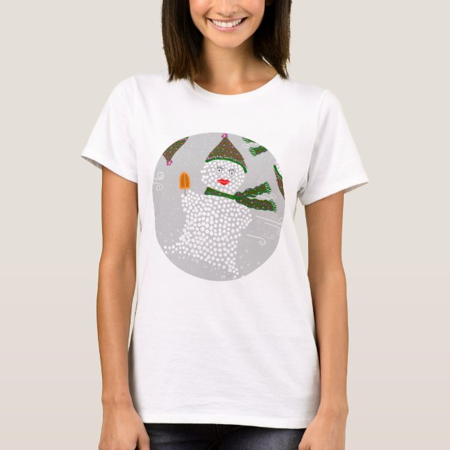 La conception blanche de Jimette de T-shirt je (Devant)