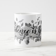 La confiance est la beauté - Jumbo Mug